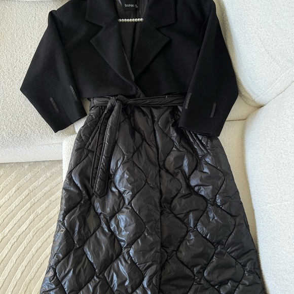 Boohoo Jackets & Blazers - Boohoo Black Trench Coat